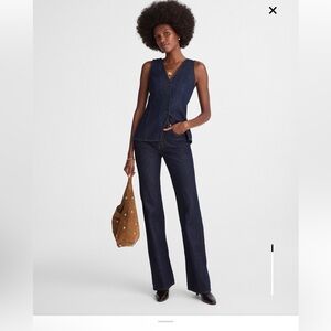 Madewell Rinse Wash Flare Jeans